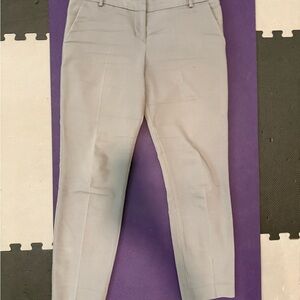 Express Gray Ankle Cropped Pants